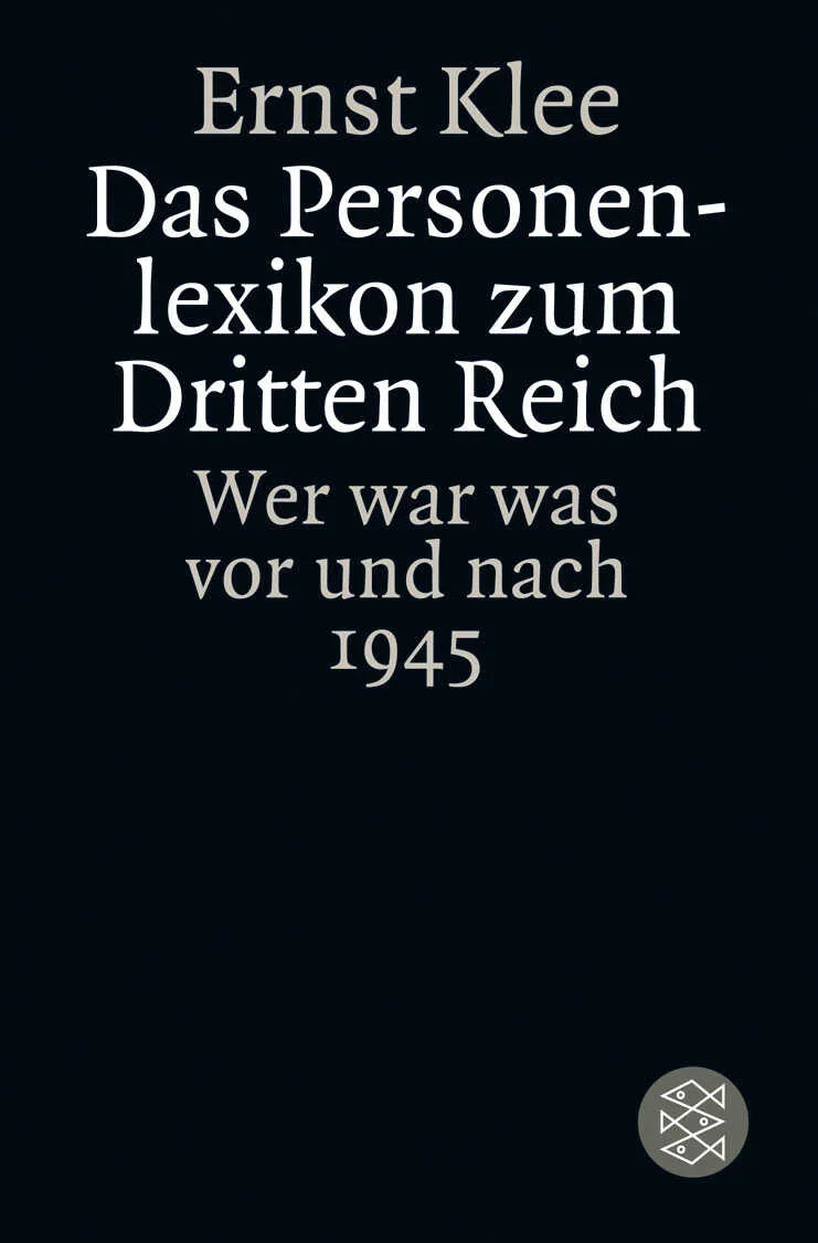 Buchcover von 'Das Personenlexikon zum Dritten Reich' - Taschenbuch von Ernst Klee