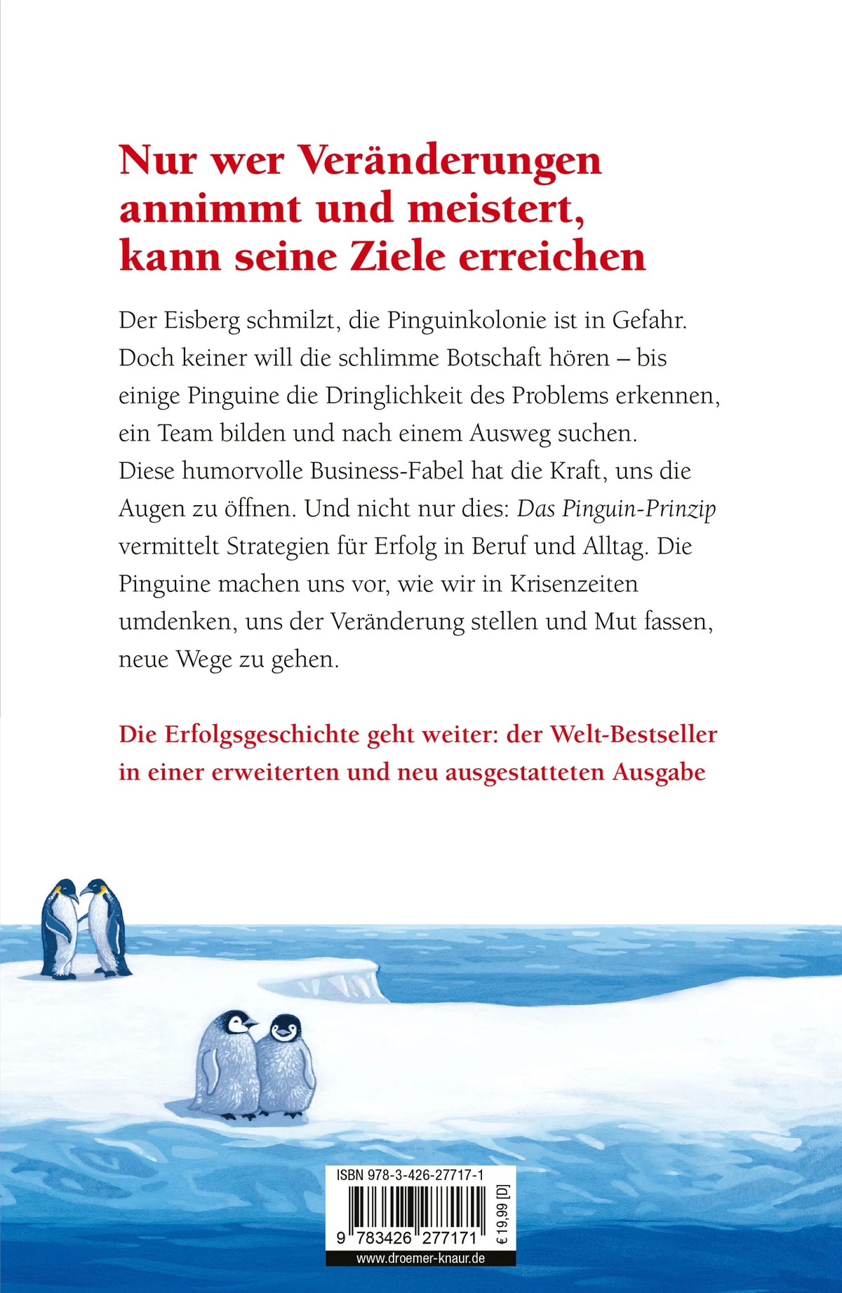 Rückseite: Das Pinguin-Prinzip (Hardcover)