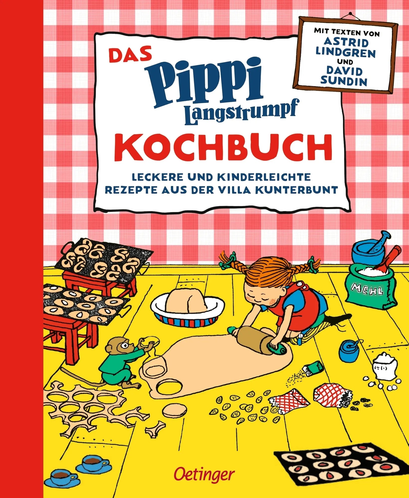 Buchcover von 'Das Pippi Langstrumpf Kochbuch' - Gebundene Ausgabe von Astrid Lindgren