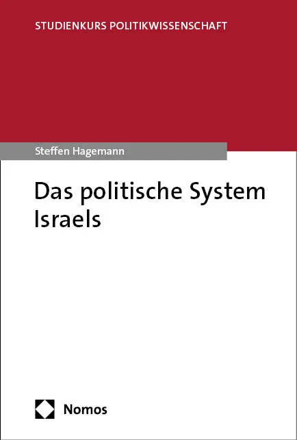 Cover: Das politische System Israels (E-Book) von Steffen Hagemann