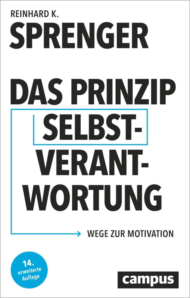 Cover: Das Prinzip Selbstverantwortung (E-Book) von Reinhard K. Sprenger