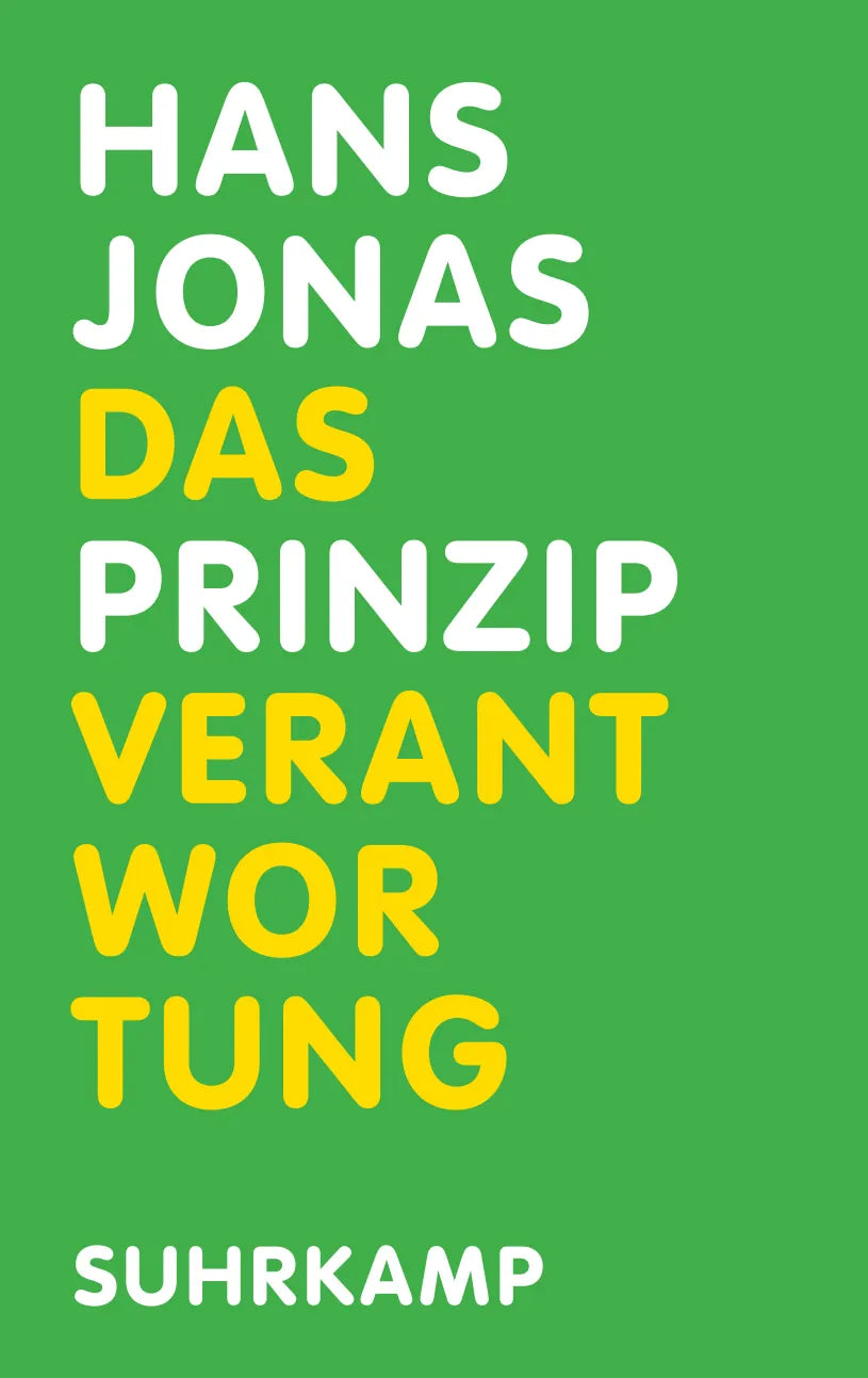 Buchcover von 'Das Prinzip Verantwortung' - Paperback von Hans Jonas