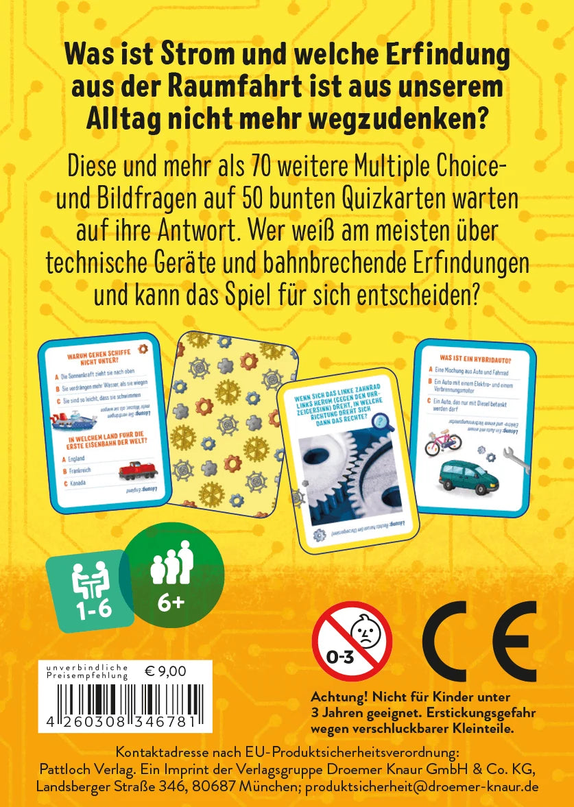 Das Quiz für kleine Forscher – Technik – Ansicht