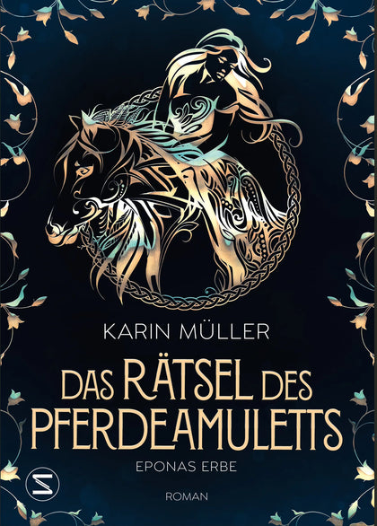 Buchcover von 'Das Rätsel des Pferdeamuletts - Eponas Erbe' - Paperback von Karin Müller
