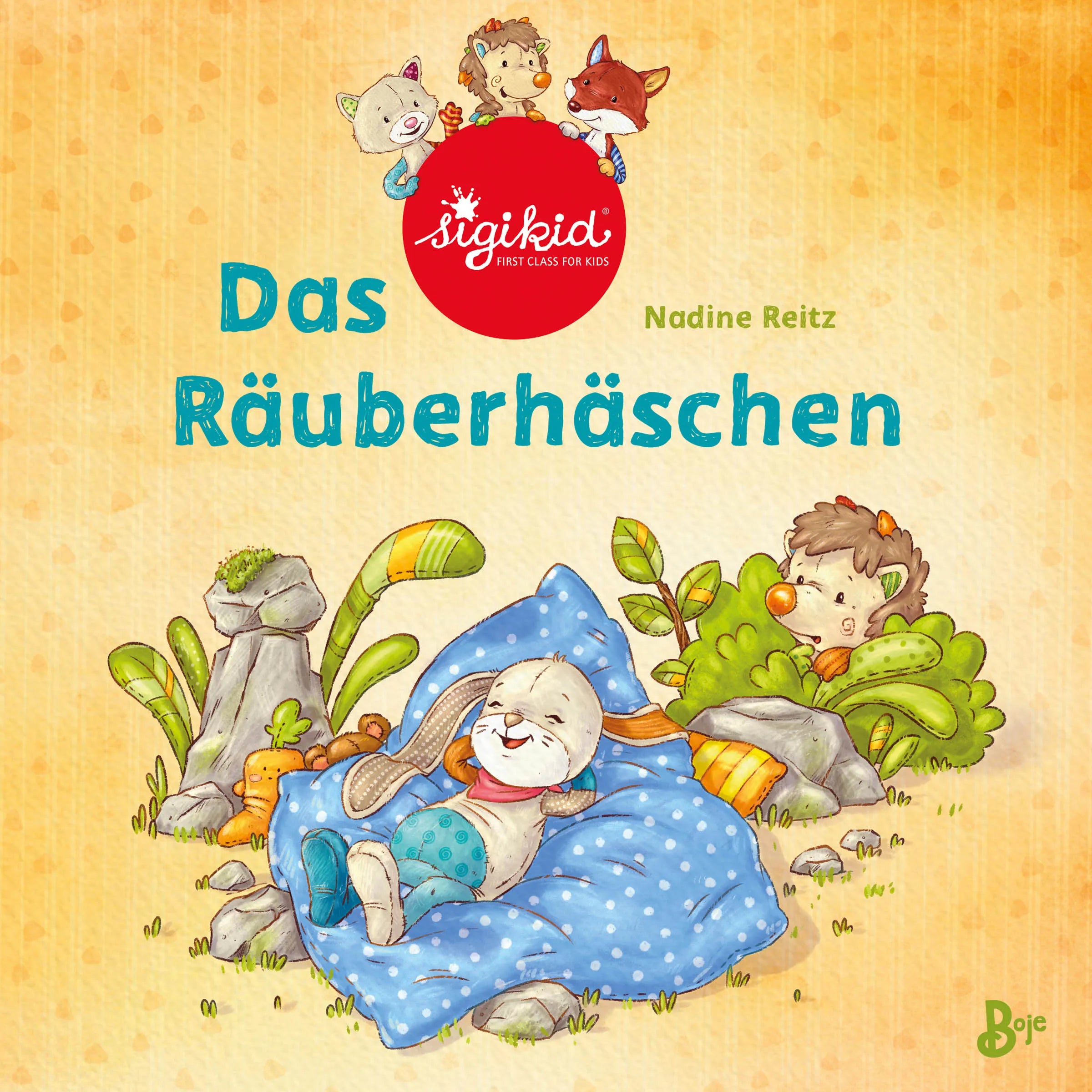 Buchcover von 'Das Räuberhäschen - Ein sigikid-Abenteuer Band 3' - Gebundene Ausgabe von Nadine Reitz
