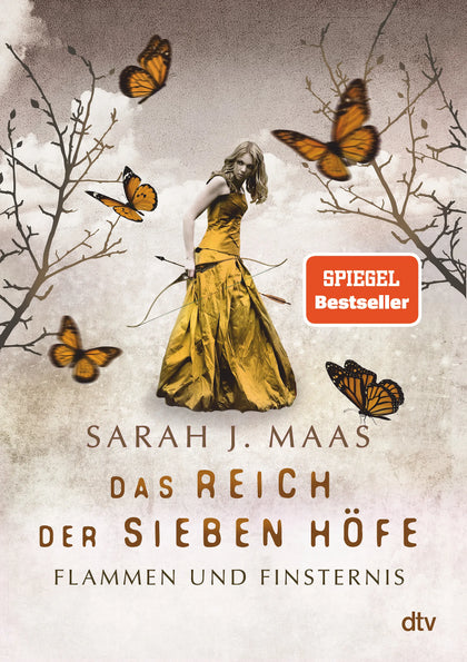 Buchcover von 'Das Reich der Sieben Höfe – Flammen und Finsternis' - Gebundene Ausgabe von Sarah J. Maas