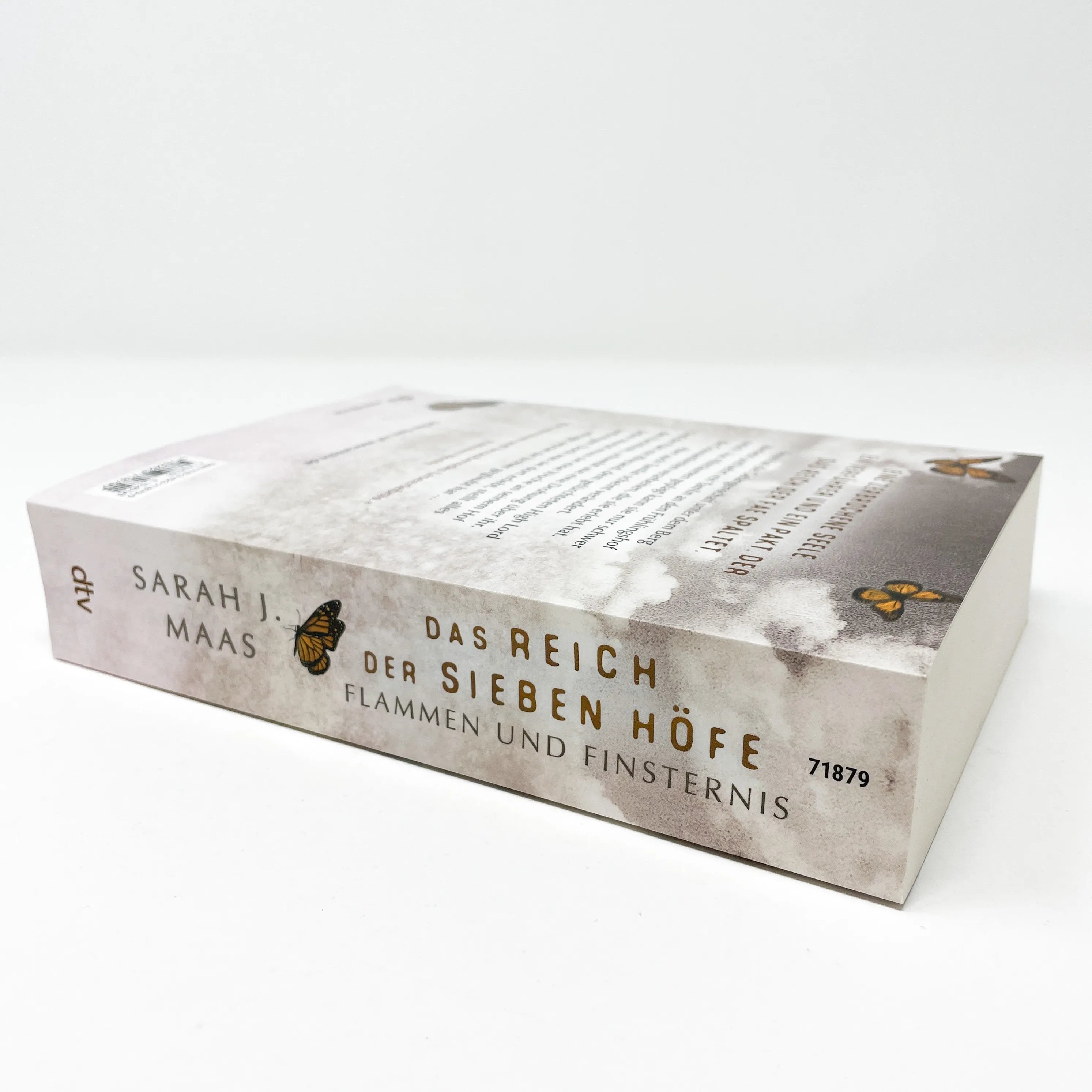 Detailansicht: Das Reich der Sieben Höfe – Flammen und Finsternis (Taschenbuch)