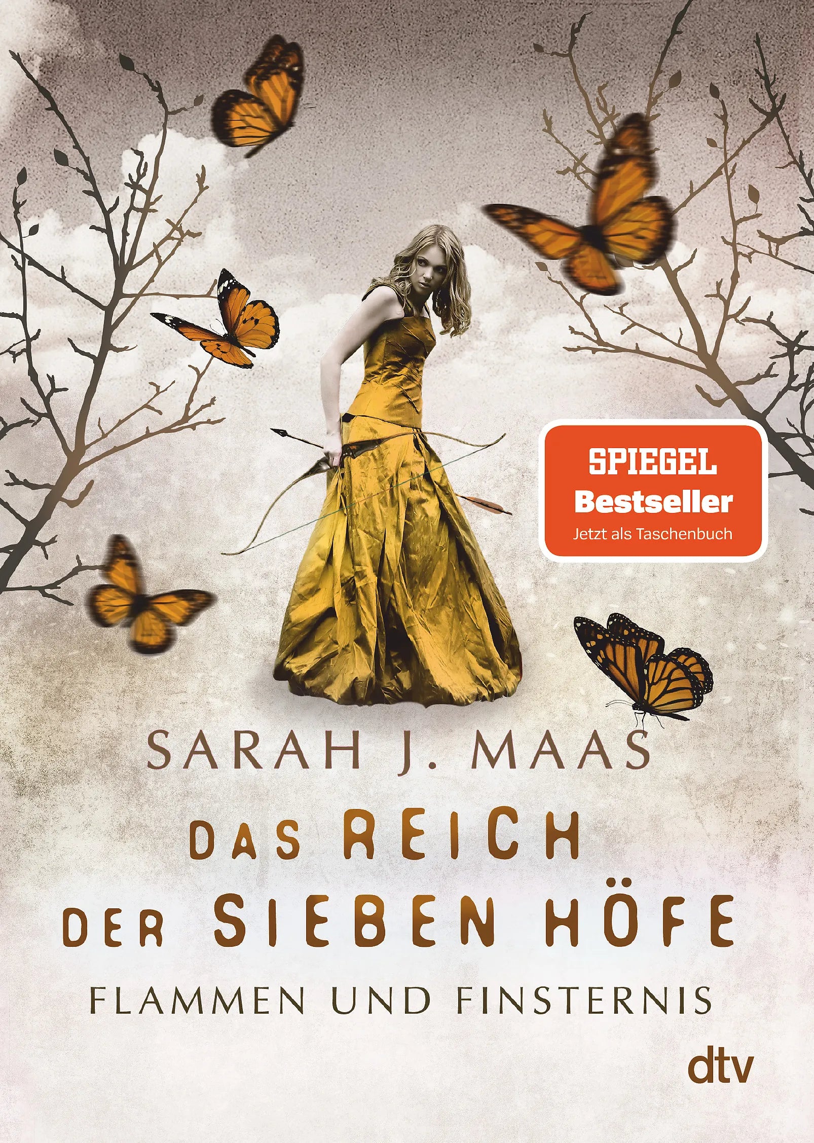 Cover: Das Reich der Sieben Höfe – Flammen und Finsternis (Taschenbuch) von Sarah J. Maas