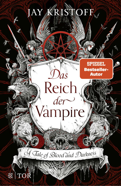 Buchcover von 'Das Reich der Vampire' - Gebundene Ausgabe von Jay Kristoff