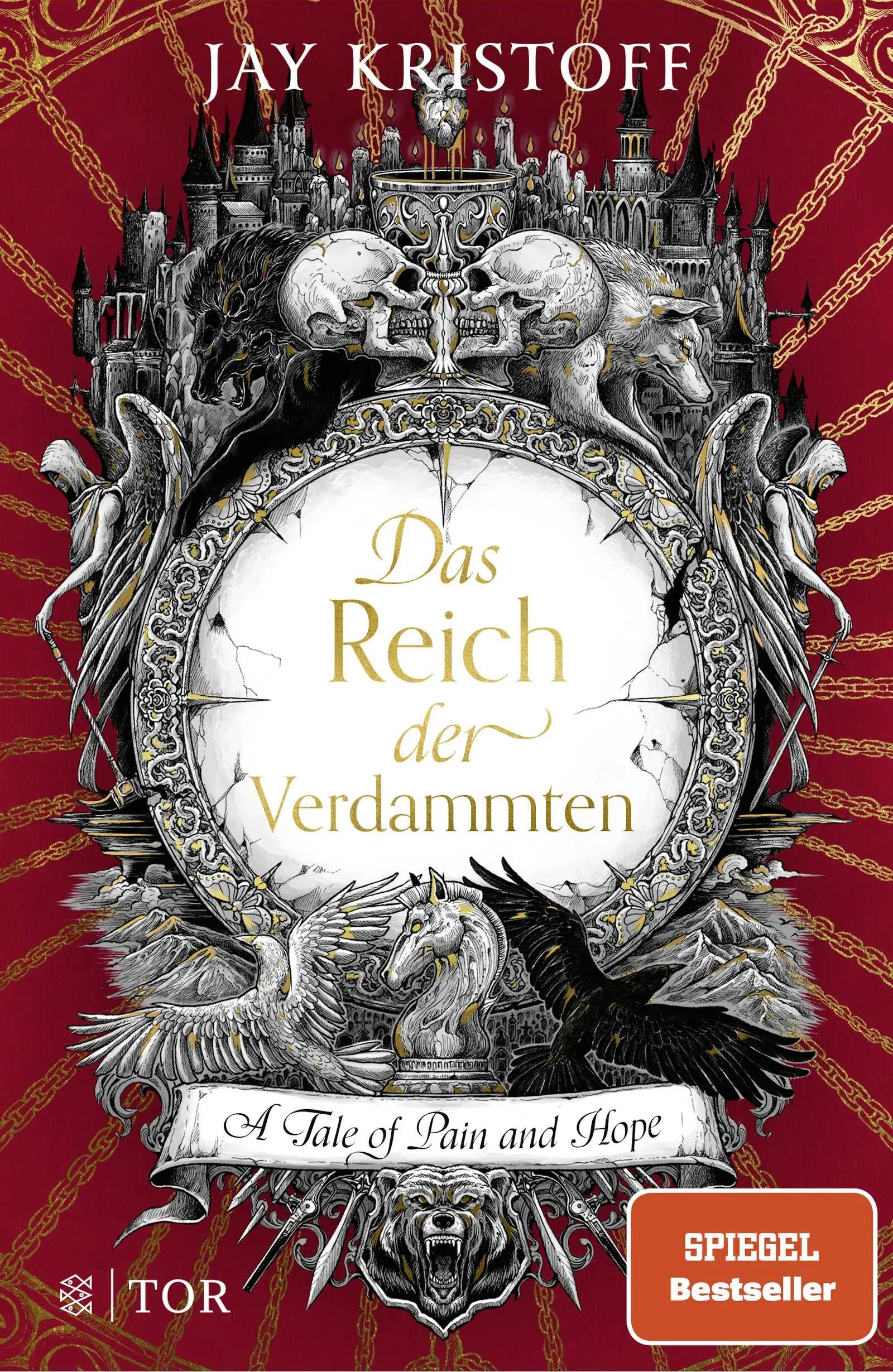 Buchcover von 'Das Reich der Verdammten' - Gebundene Ausgabe von Jay Kristoff