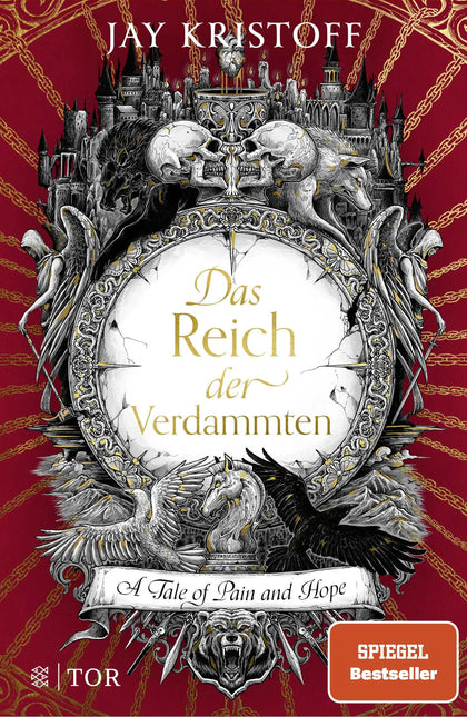 Buchcover von 'Das Reich der Verdammten' - Gebundene Ausgabe von Jay Kristoff