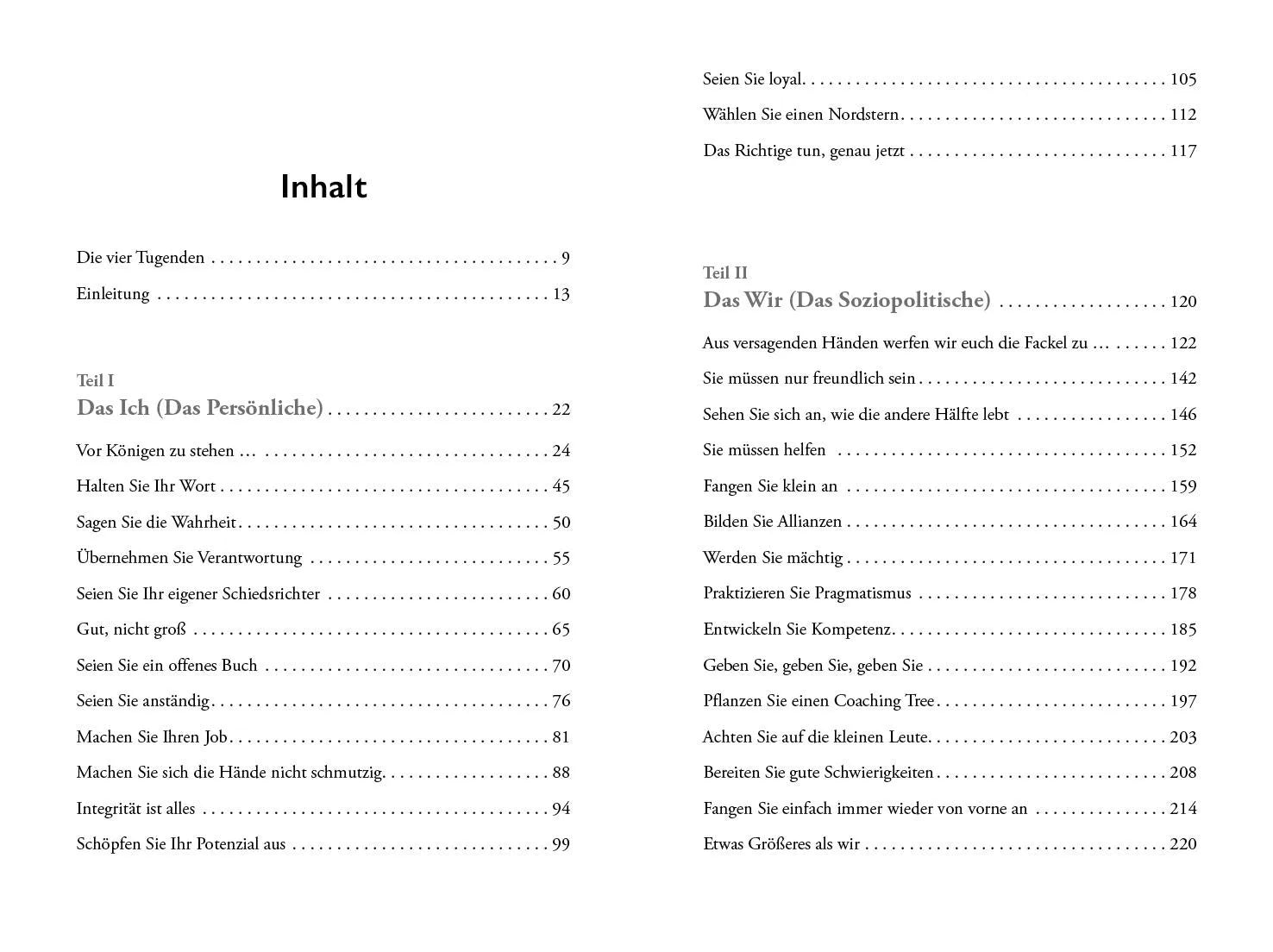 Innenansicht von 'Das Richtige tun, genau jetzt' - Gebundene Ausgabe