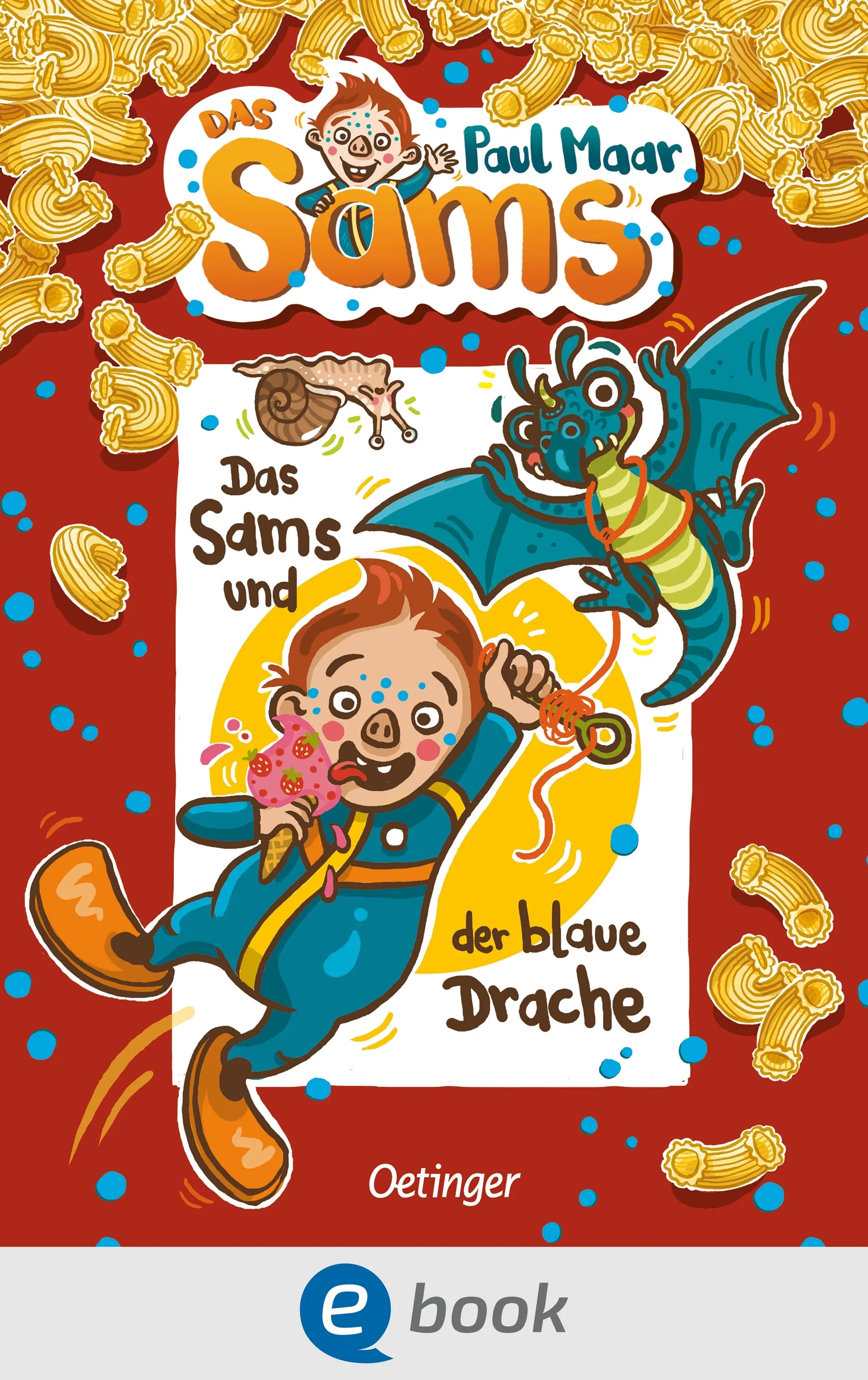 Cover: Das Sams 10. Das Sams und der blaue Drache (E-Book) von Paul Maar