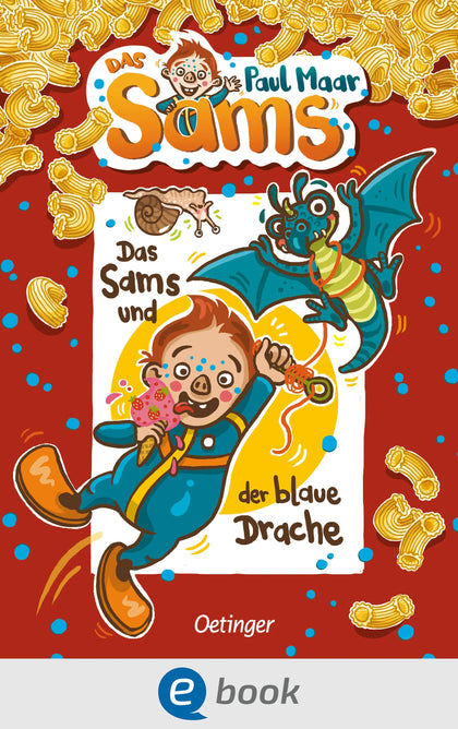 Cover: Das Sams 10. Das Sams und der blaue Drache (E-Book) von Paul Maar