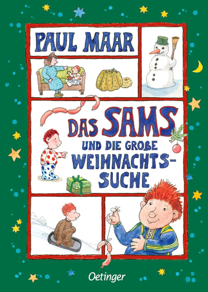 Buchcover von 'Das Sams 11. Das Sams und die große Weihnachtssuche' - Gebundene Ausgabe von Paul Maar