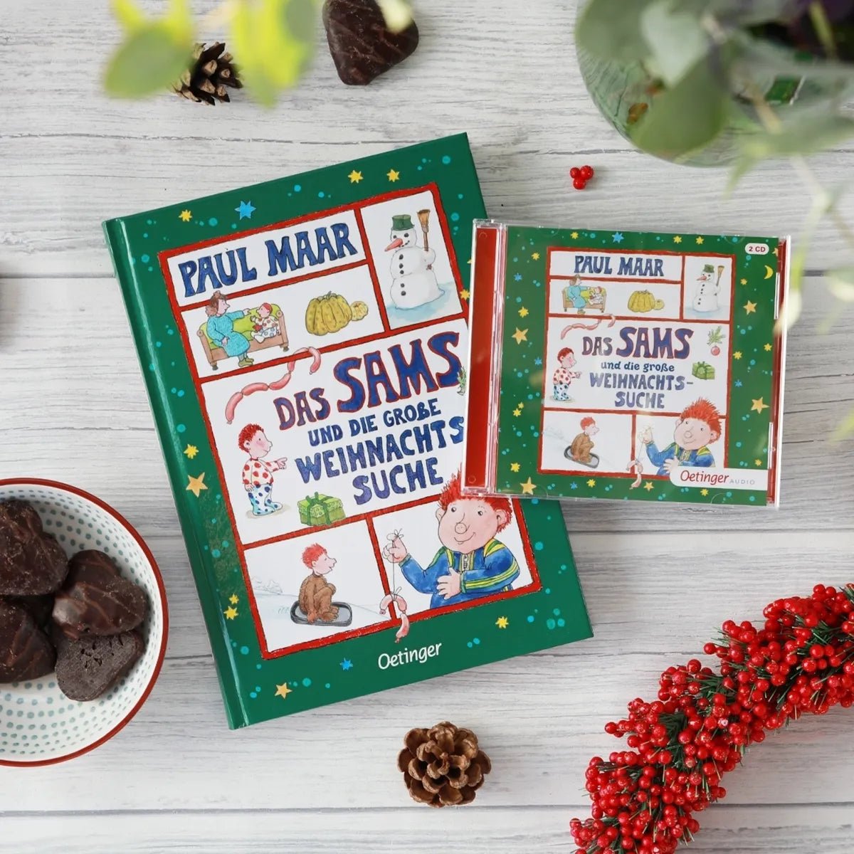 Produktansicht: Das Sams 11. Das Sams und die große Weihnachtssuche (Gebundene Ausgabe)
