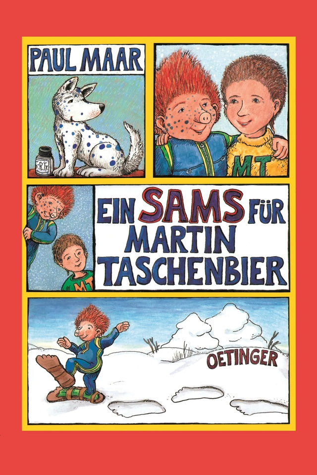 Buchcover von 'Das Sams 4. Ein Sams für Martin Taschenbier' - Gebundene Ausgabe von Paul Maar