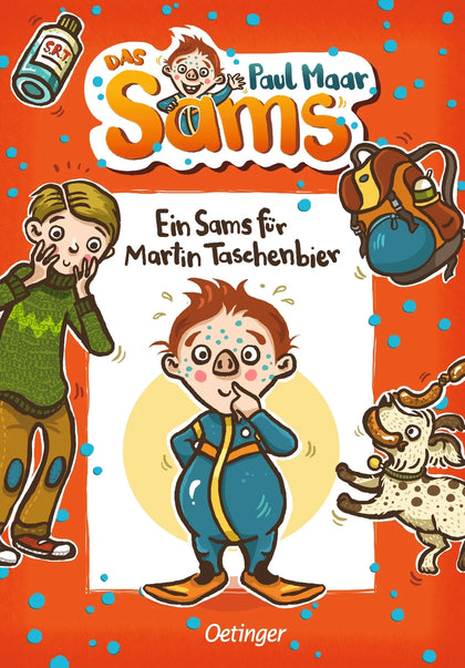 Buchcover von 'Das Sams 4. Ein Sams für Martin Taschenbier' - Gebundene Ausgabe von Paul Maar