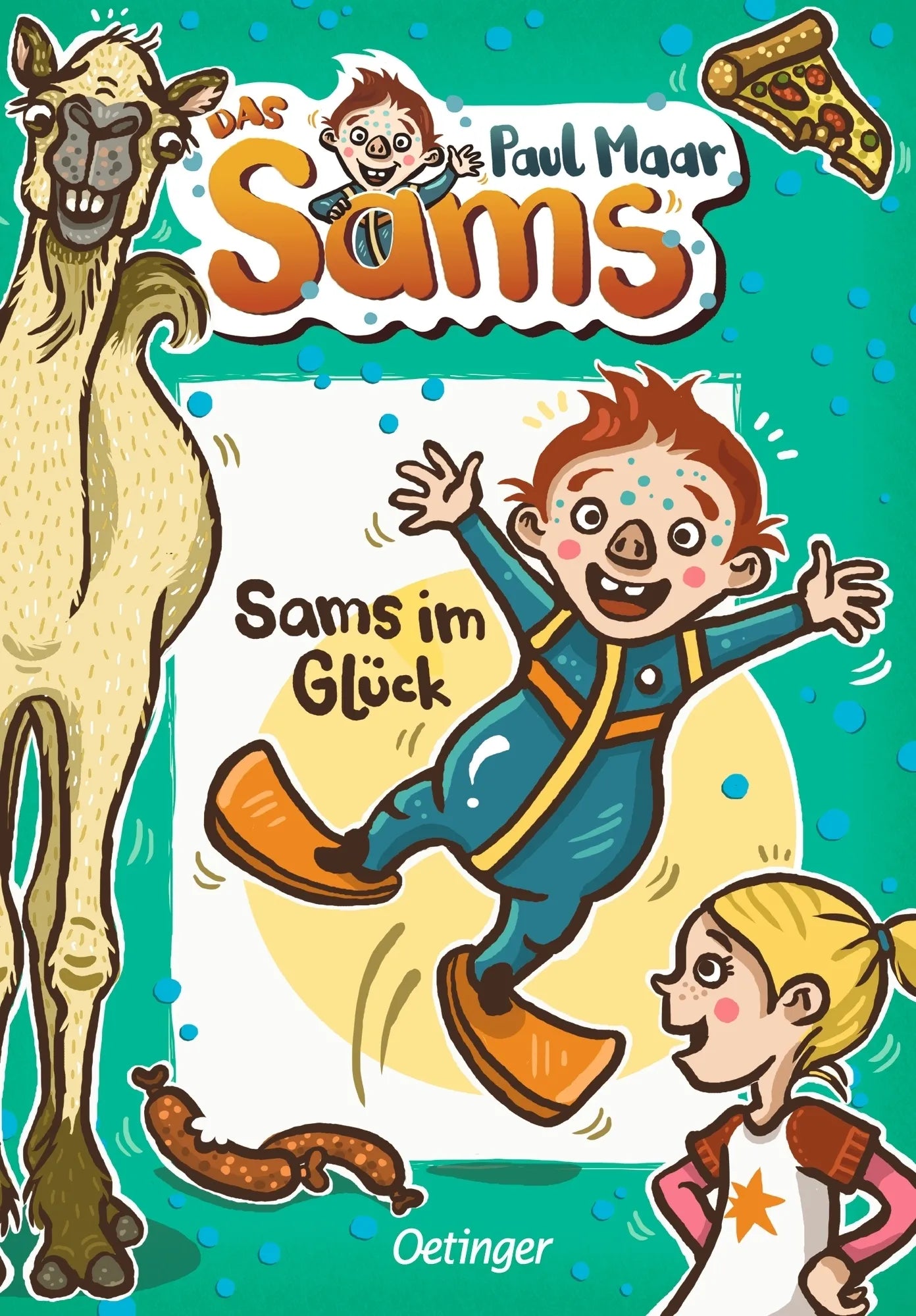 Buchcover von 'Das Sams 7. Sams im Glück' - Gebundene Ausgabe von Paul Maar