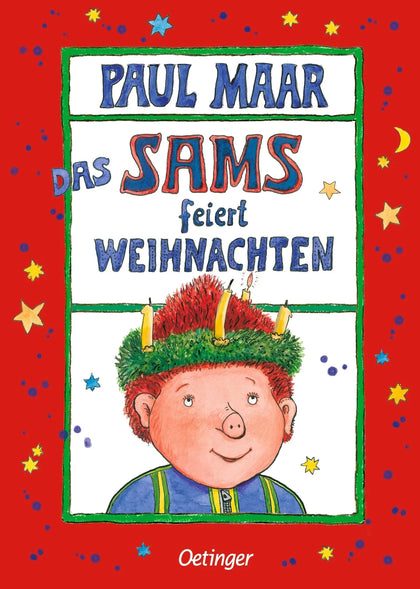 Buchcover von 'Das Sams 9. Das Sams feiert Weihnachten' - Gebundene Ausgabe von Paul Maar