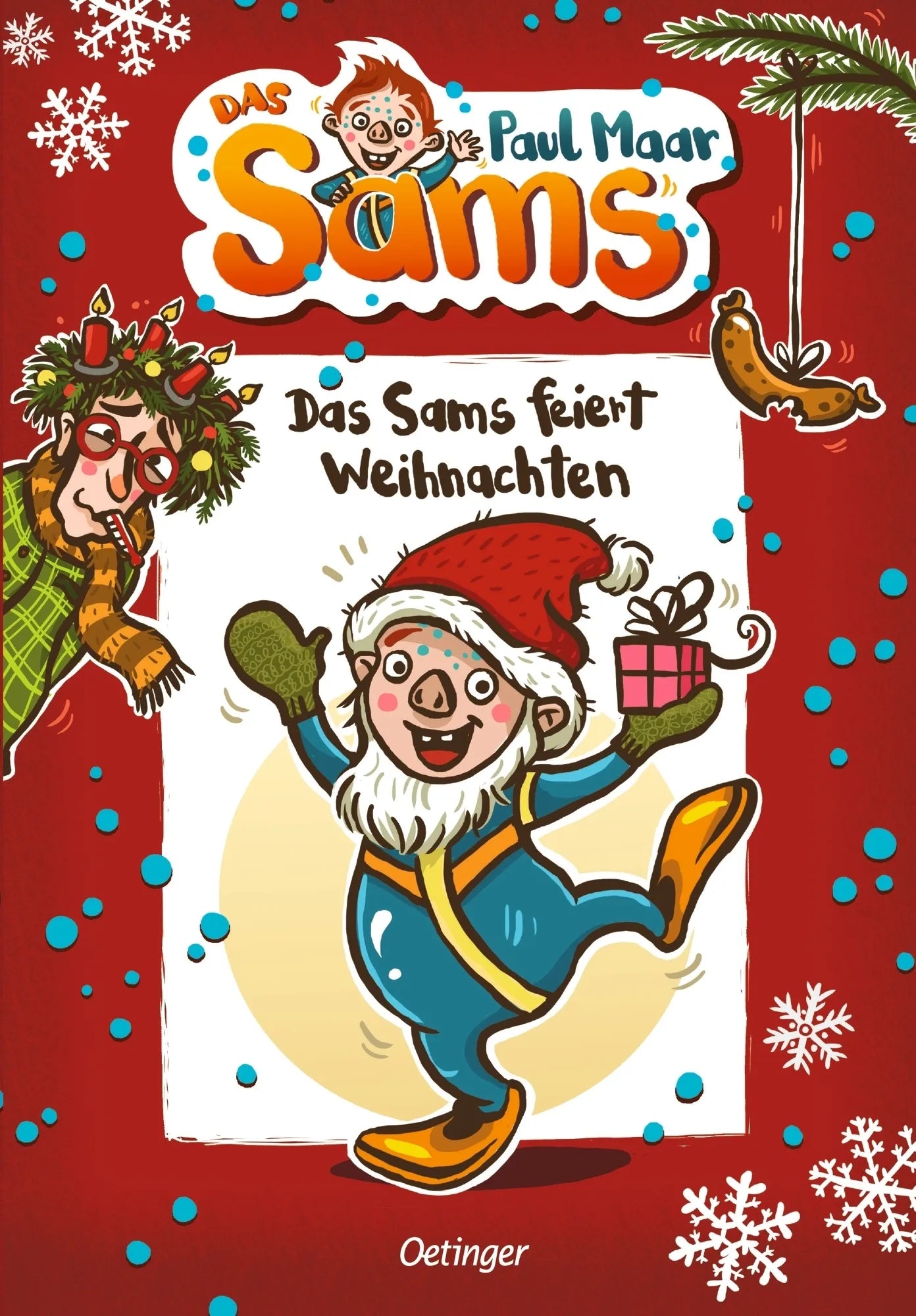 Buchcover von 'Das Sams 9. Das Sams feiert Weihnachten' - Gebundene Ausgabe von Paul Maar