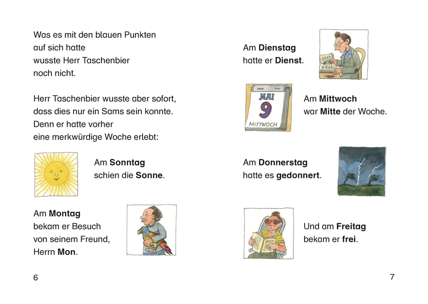 Abbildung von 'Das Sams und der blaue Wunschpunkt'