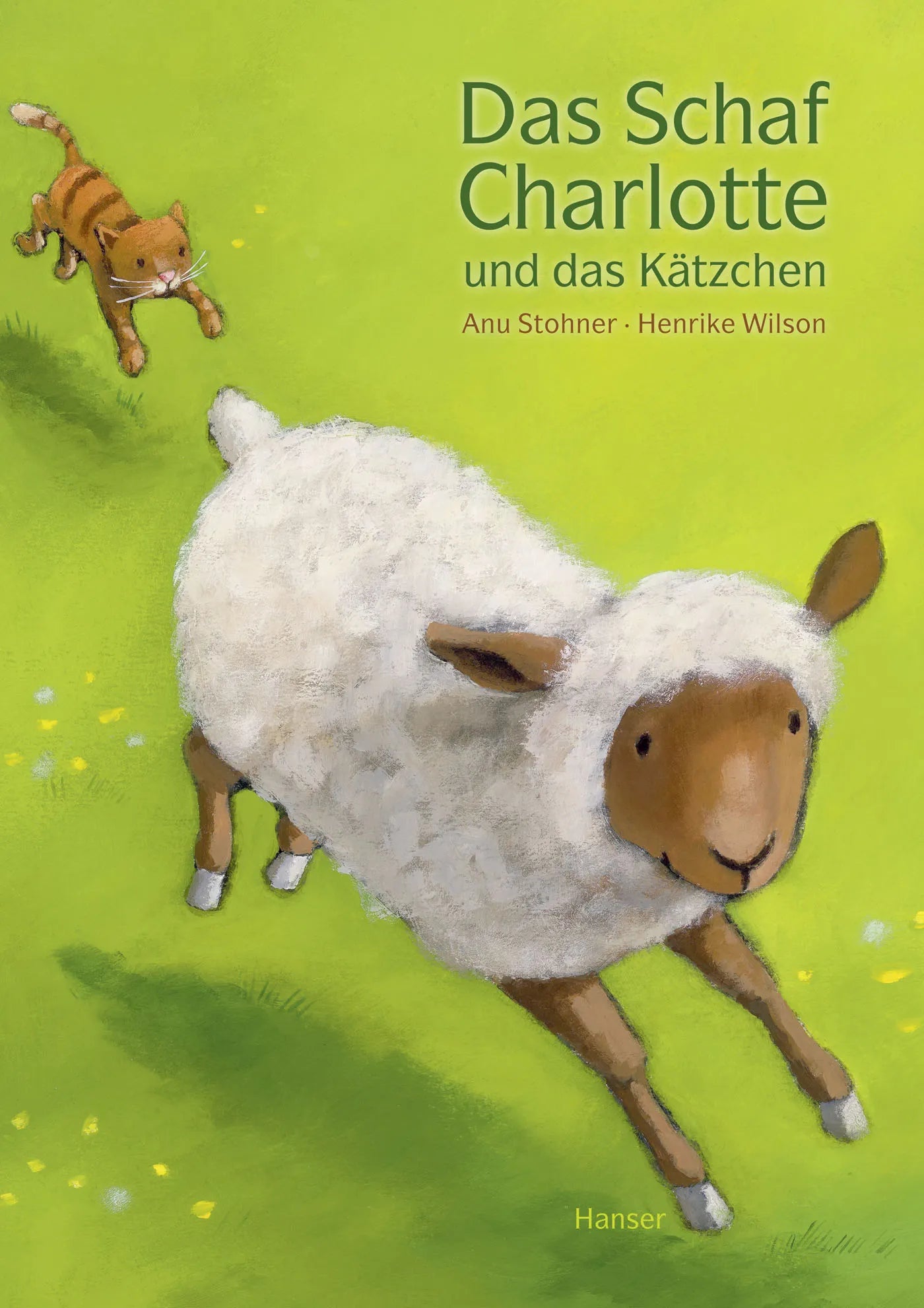 Buchcover von 'Das Schaf Charlotte und das Kätzchen' - Gebundene Ausgabe von Anu Stohner
