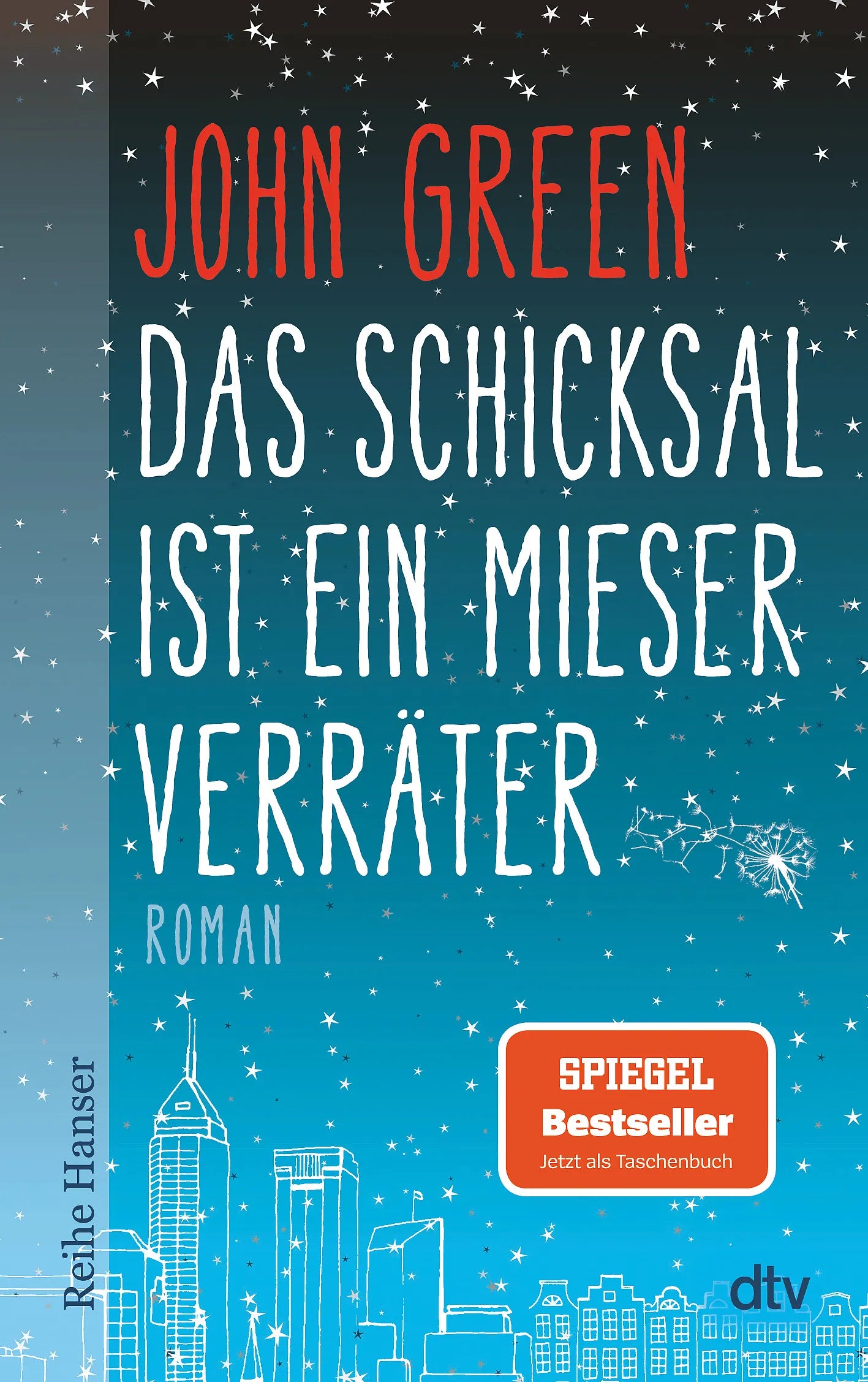 Buchcover von 'Das Schicksal ist ein mieser Verräter' - Taschenbuch von John Green