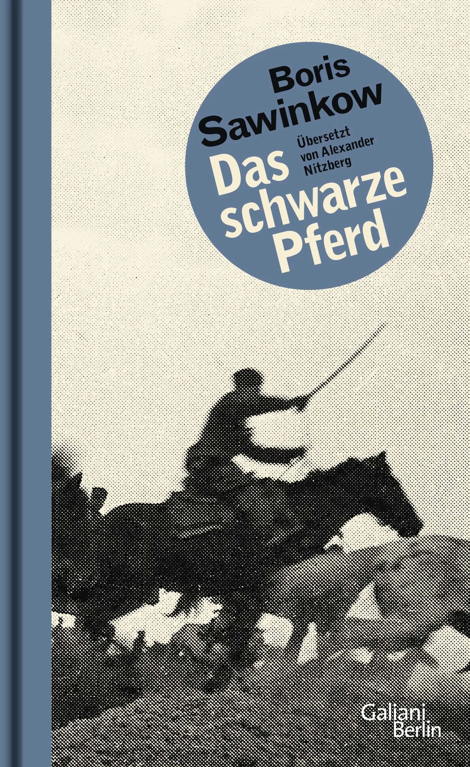 Buchcover von 'Das schwarze Pferd' - Gebundene Ausgabe von Boris Sawinkow
