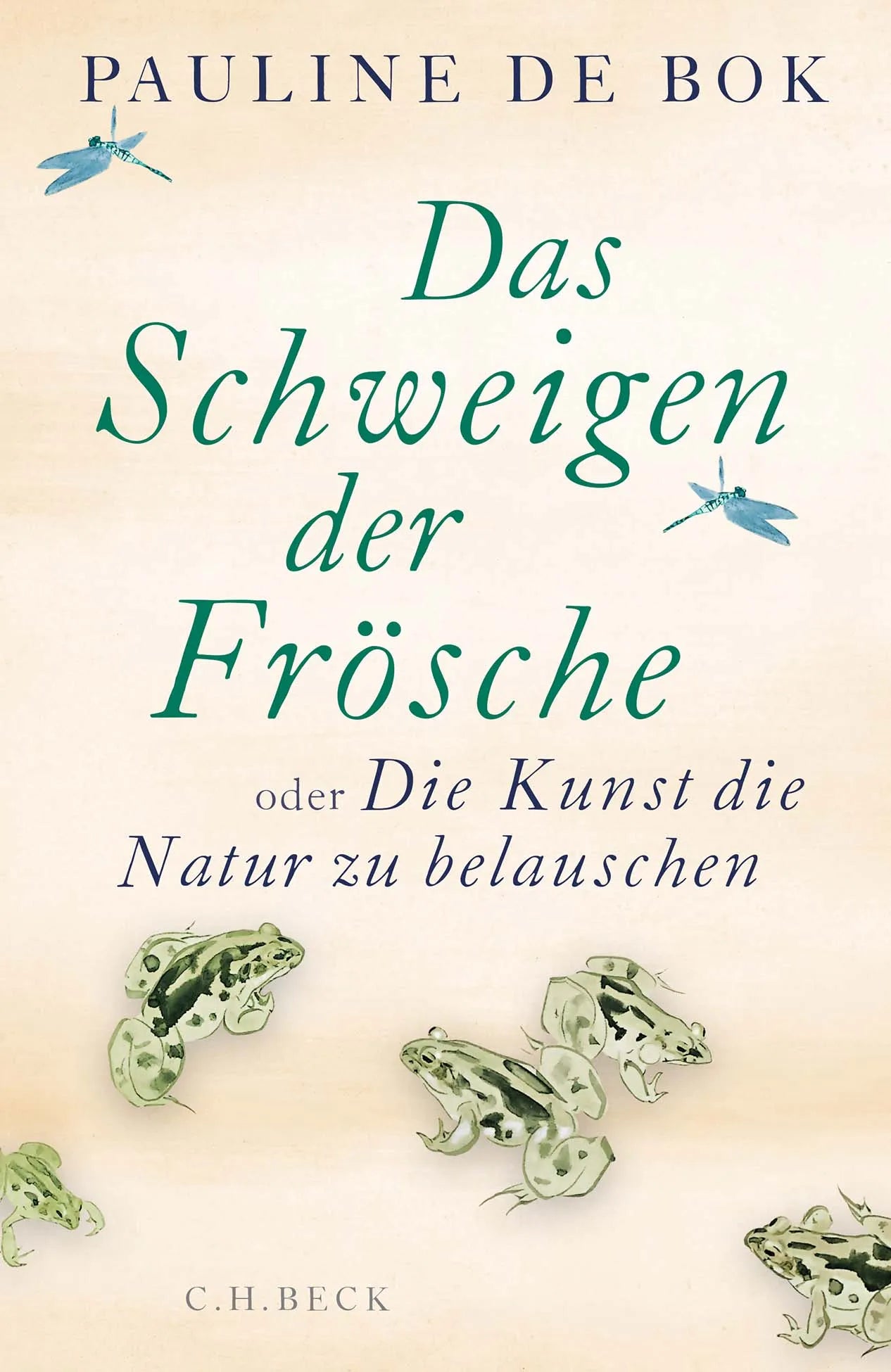 Buchcover von 'Das Schweigen der Frösche' - Gebundene Ausgabe von Pauline Bok