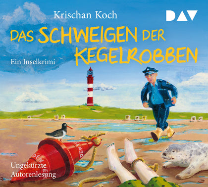 Buchcover von 'Das Schweigen der Kegelrobben. Ein Inselkrimi' - Hörbuch (CD) von Krischan Koch