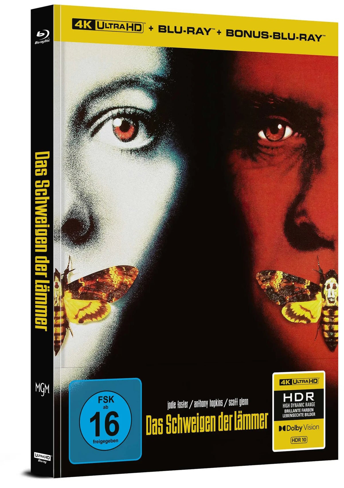 Produktansicht 1 von Das Schweigen der Lämmer Mediabook – 4K UHD Blu-ray