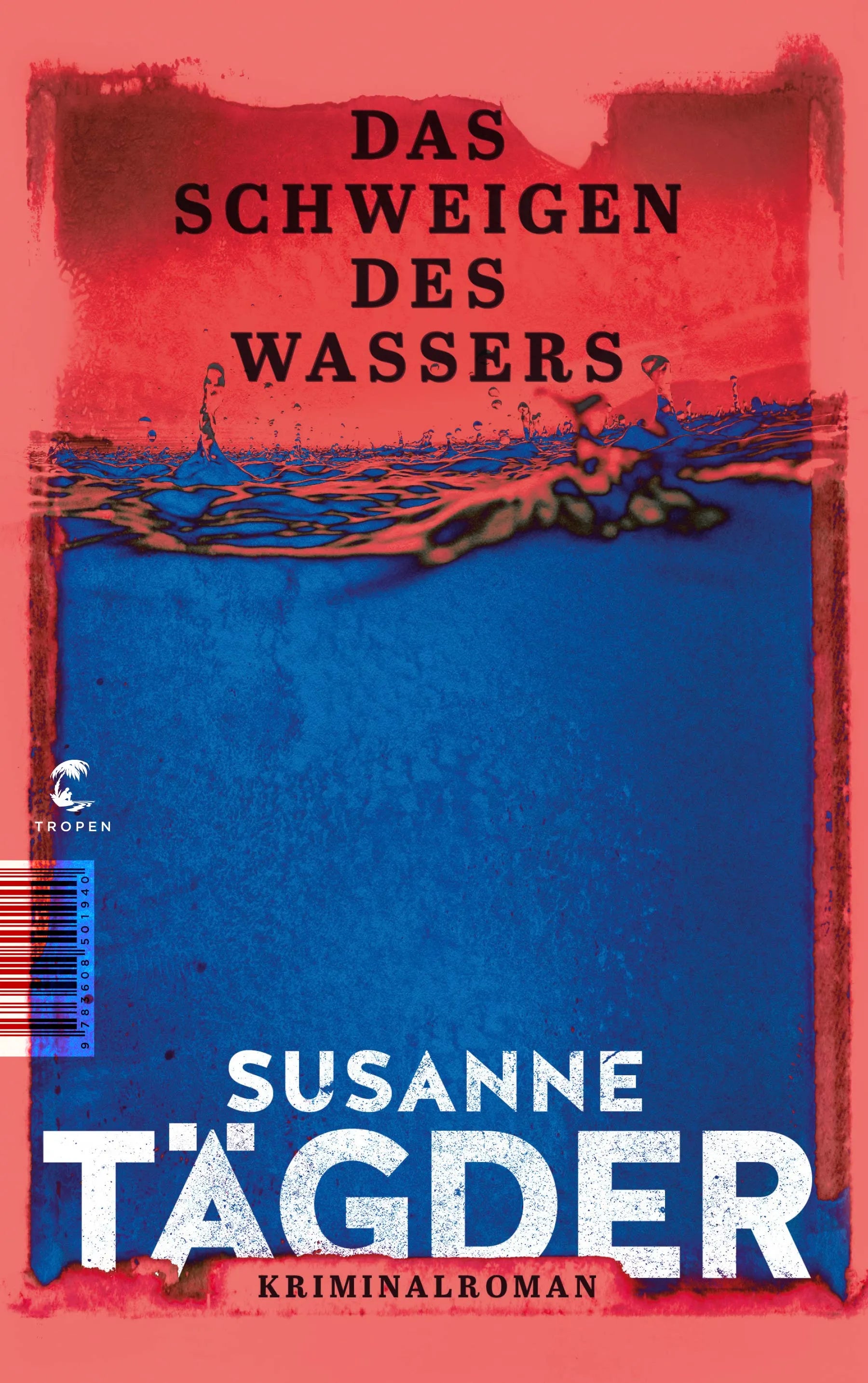 Buchcover von 'Das Schweigen des Wassers' - Paperback von Susanne Tägder
