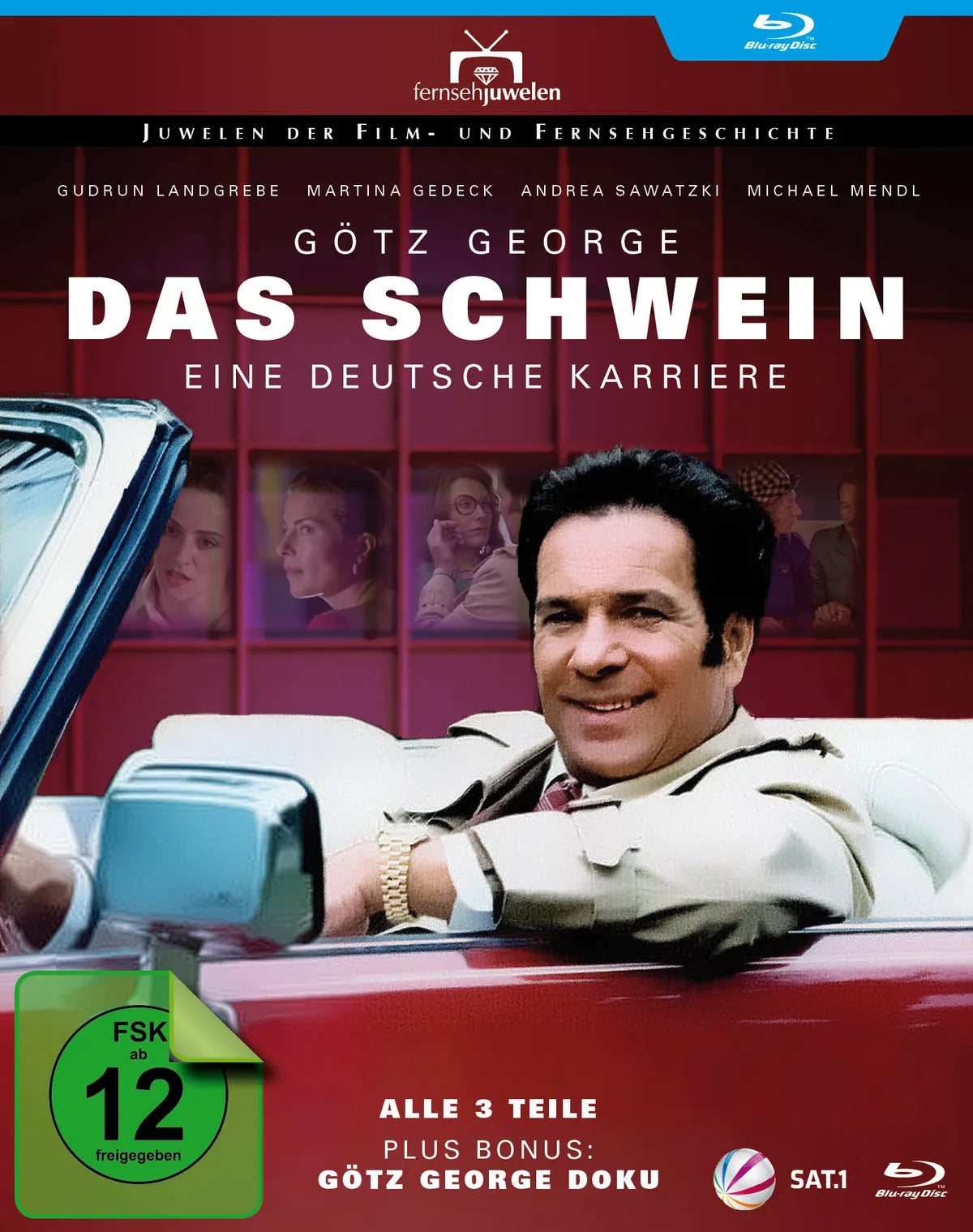 Das Schwein - Eine deutsche Karriere (Teil 1-3) - Blu-ray Disc