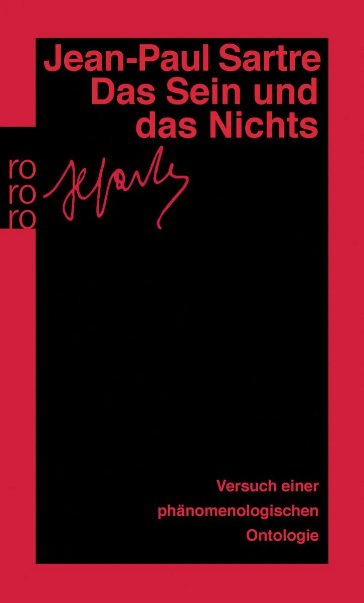 Cover: Das Sein und das Nichts (E-Book) von Jean-Paul Sartre
