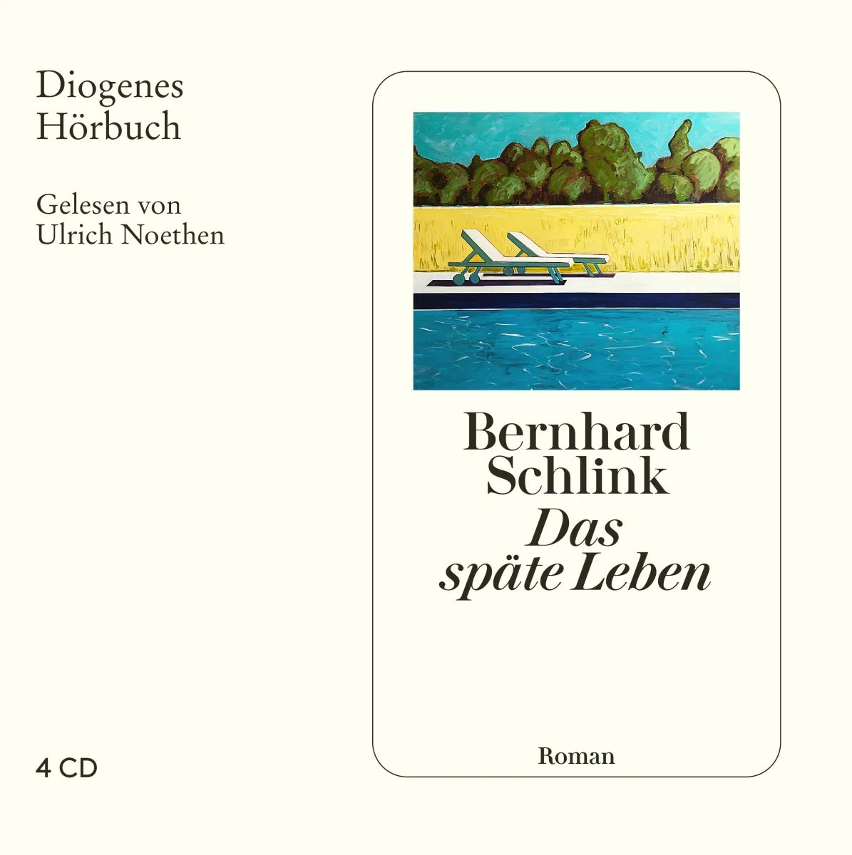 Buchcover von 'Das späte Leben' - Hörbuch (CD) von Bernhard Schlink