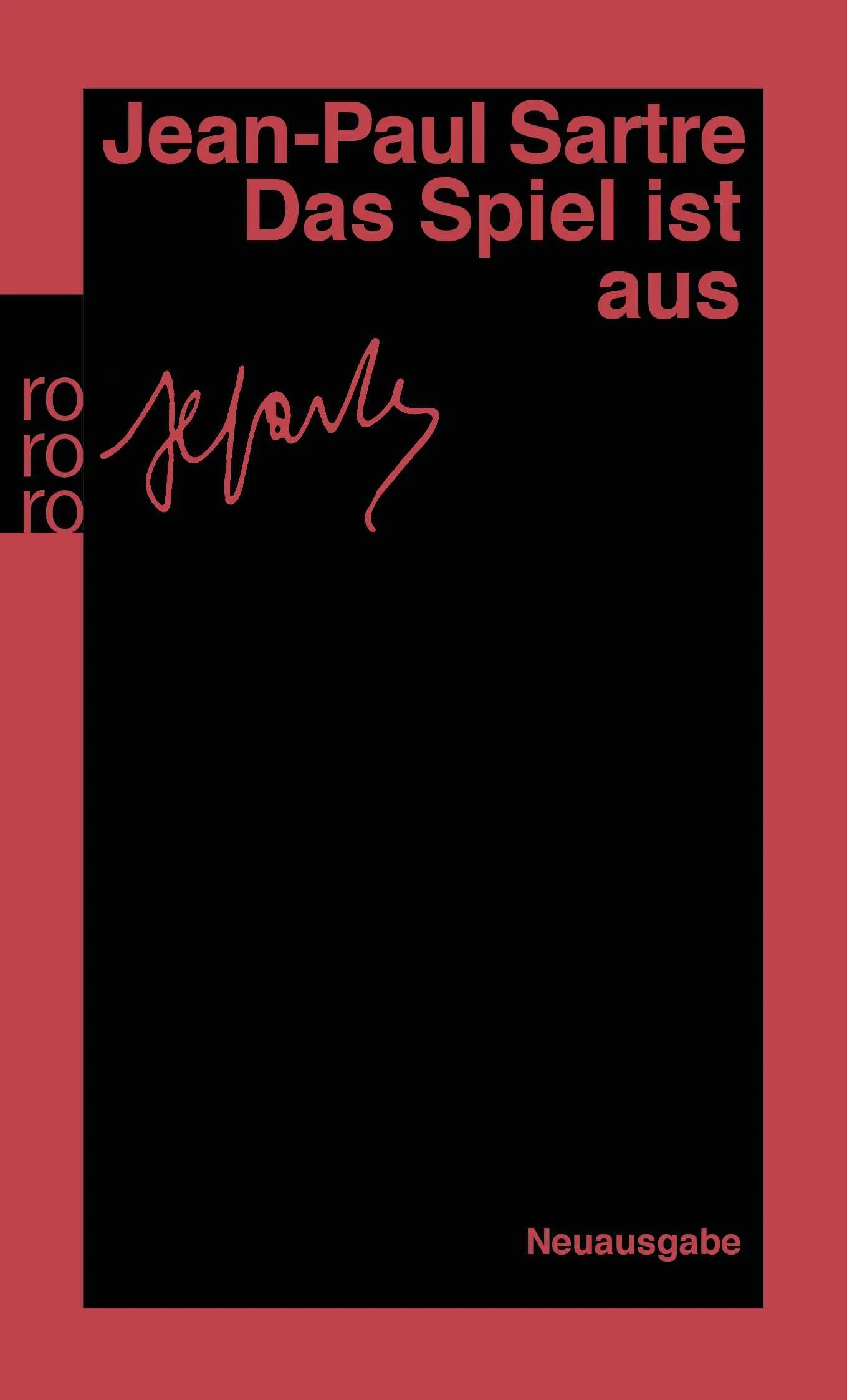 Buchcover von 'Das Spiel ist aus' - Taschenbuch von Jean-Paul Sartre