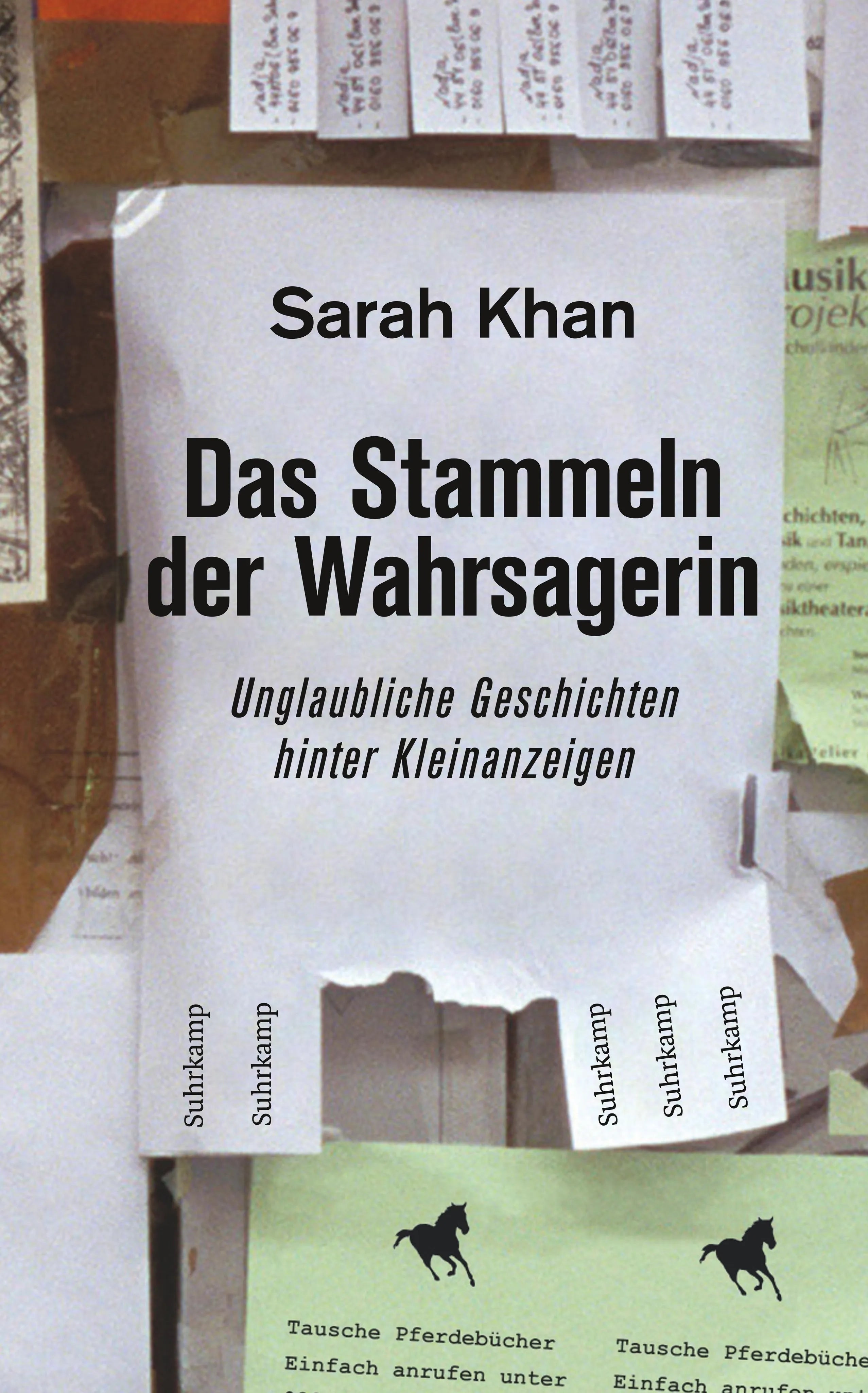 Buchcover von 'Das Stammeln der Wahrsagerin' - Paperback von Sarah Khan
