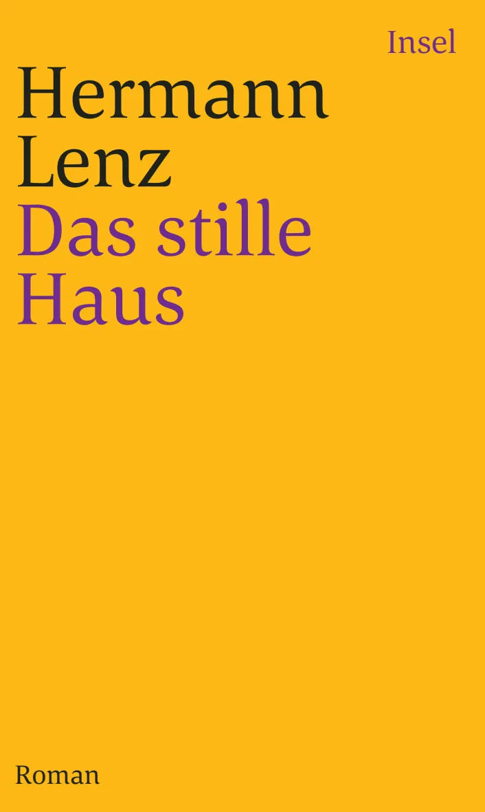 Buchcover von 'Das stille Haus' - Taschenbuch von Hermann Lenz