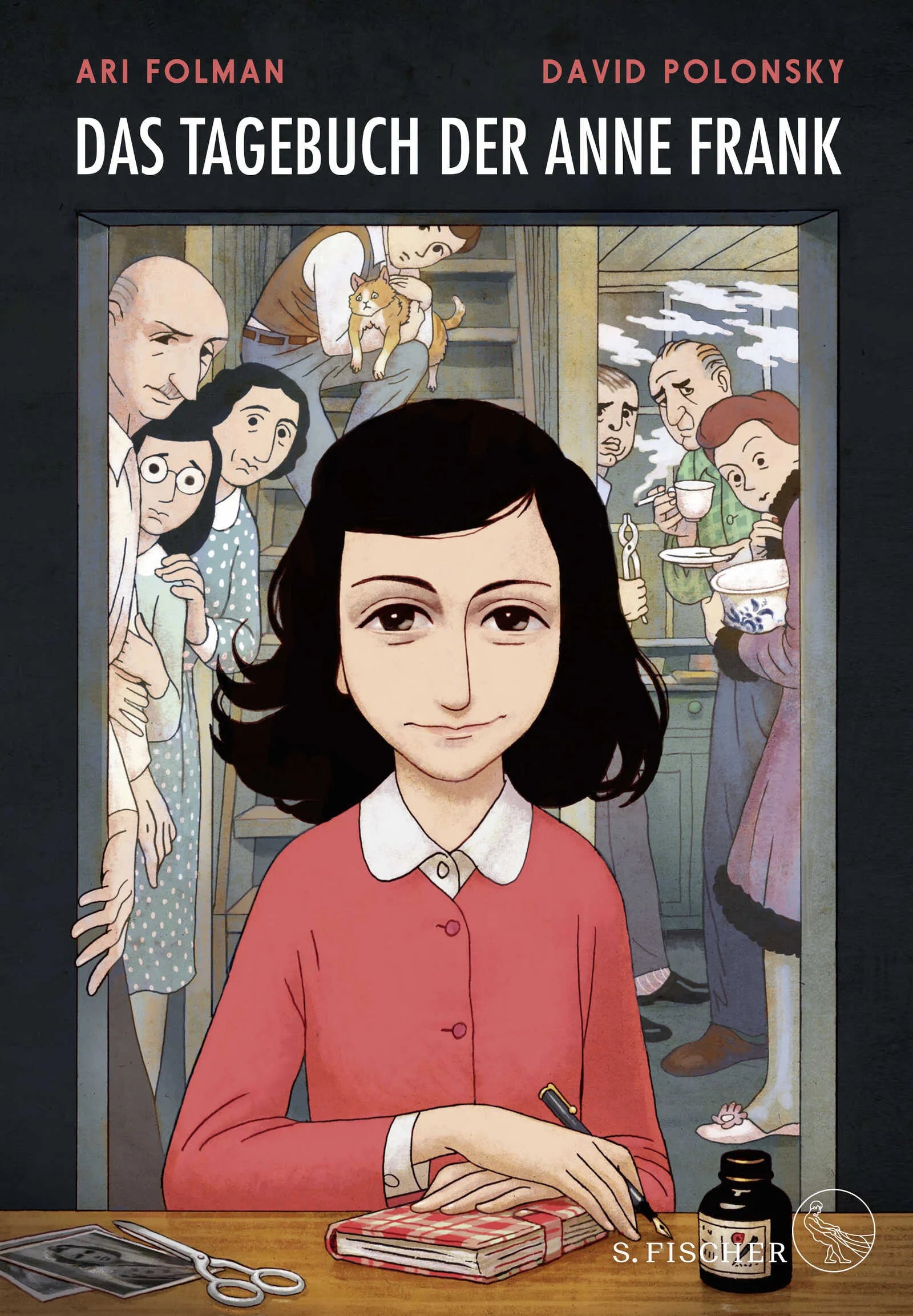 Buchcover von 'Das Tagebuch der Anne Frank' - Gebundene Ausgabe von Anne Frank