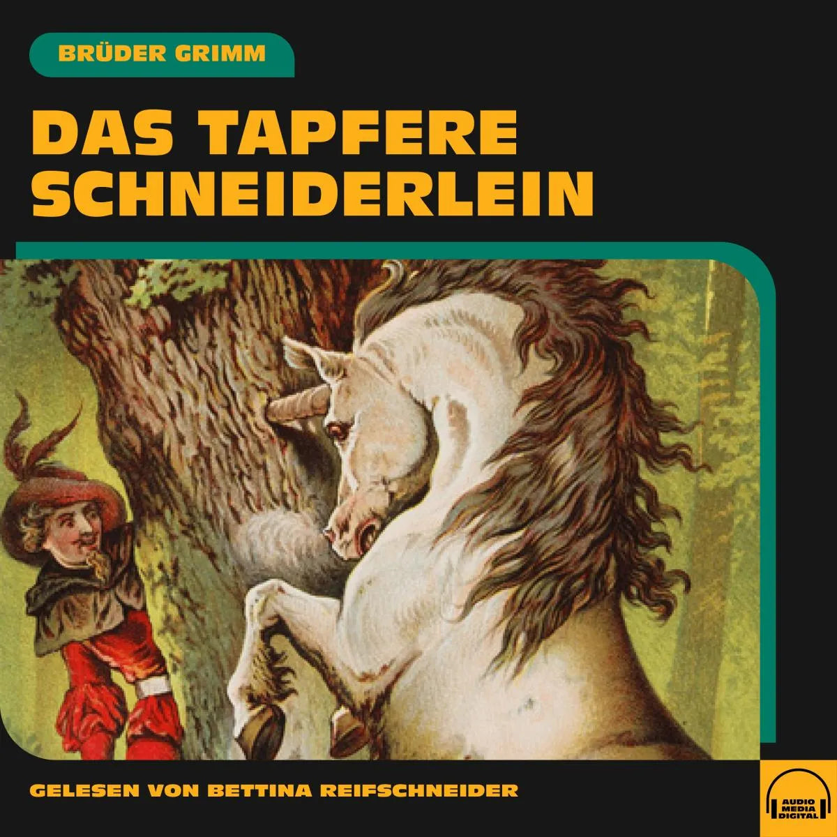 Cover: Das tapfere Schneiderlein (Hörbuch Download) von Brüder Grimm