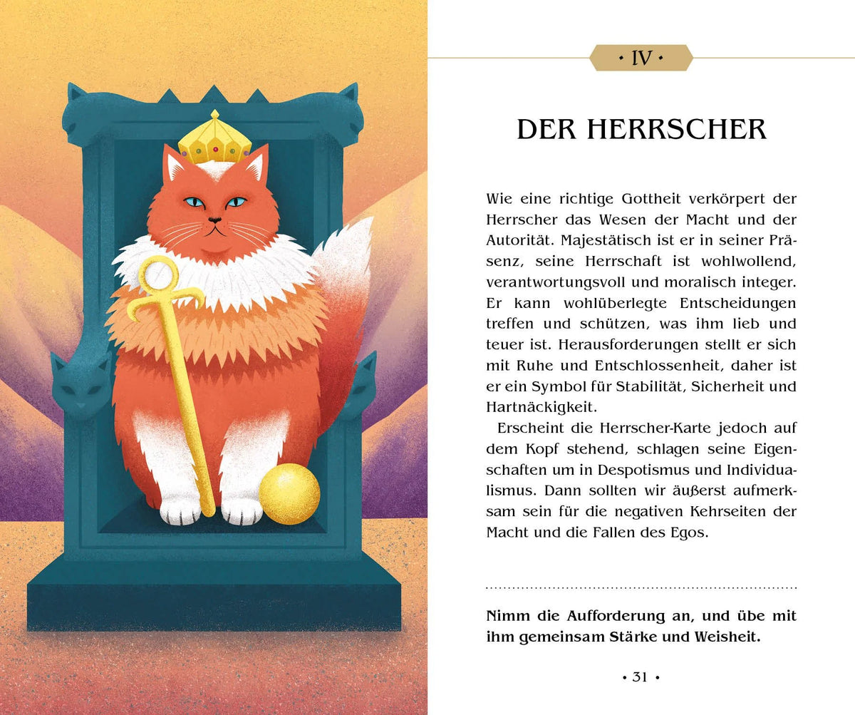 Das Tarot magischer Katzen (VIVIDA) – Ansicht