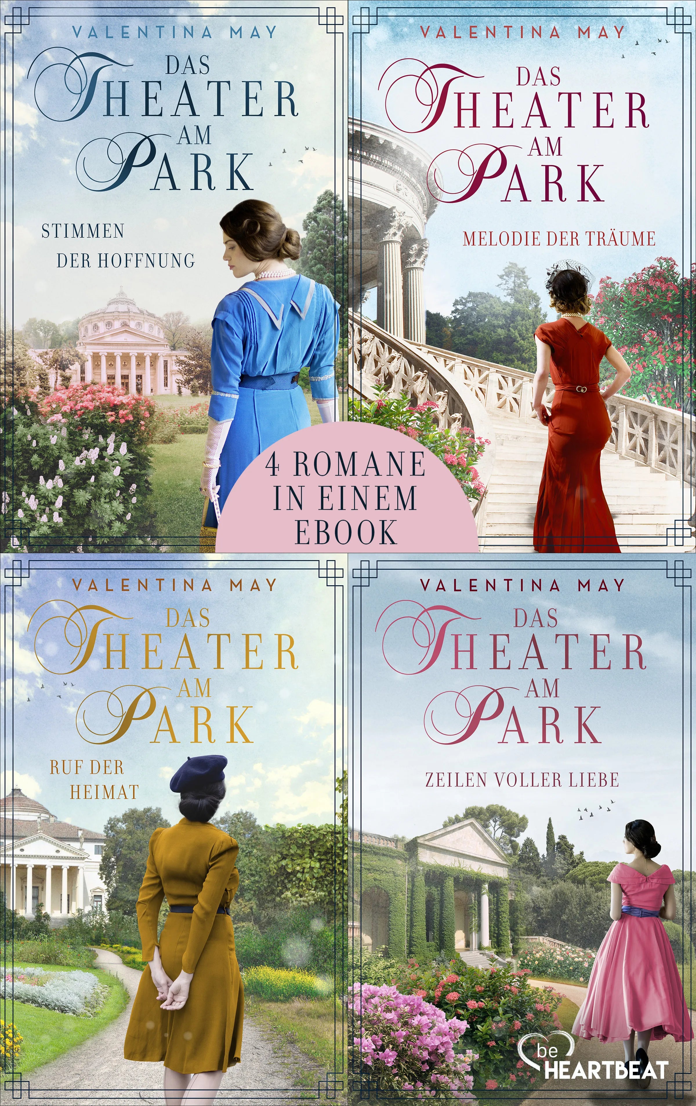 Cover: Das Theater am Park - Alle vier Romane (E-Book) von Valentina May