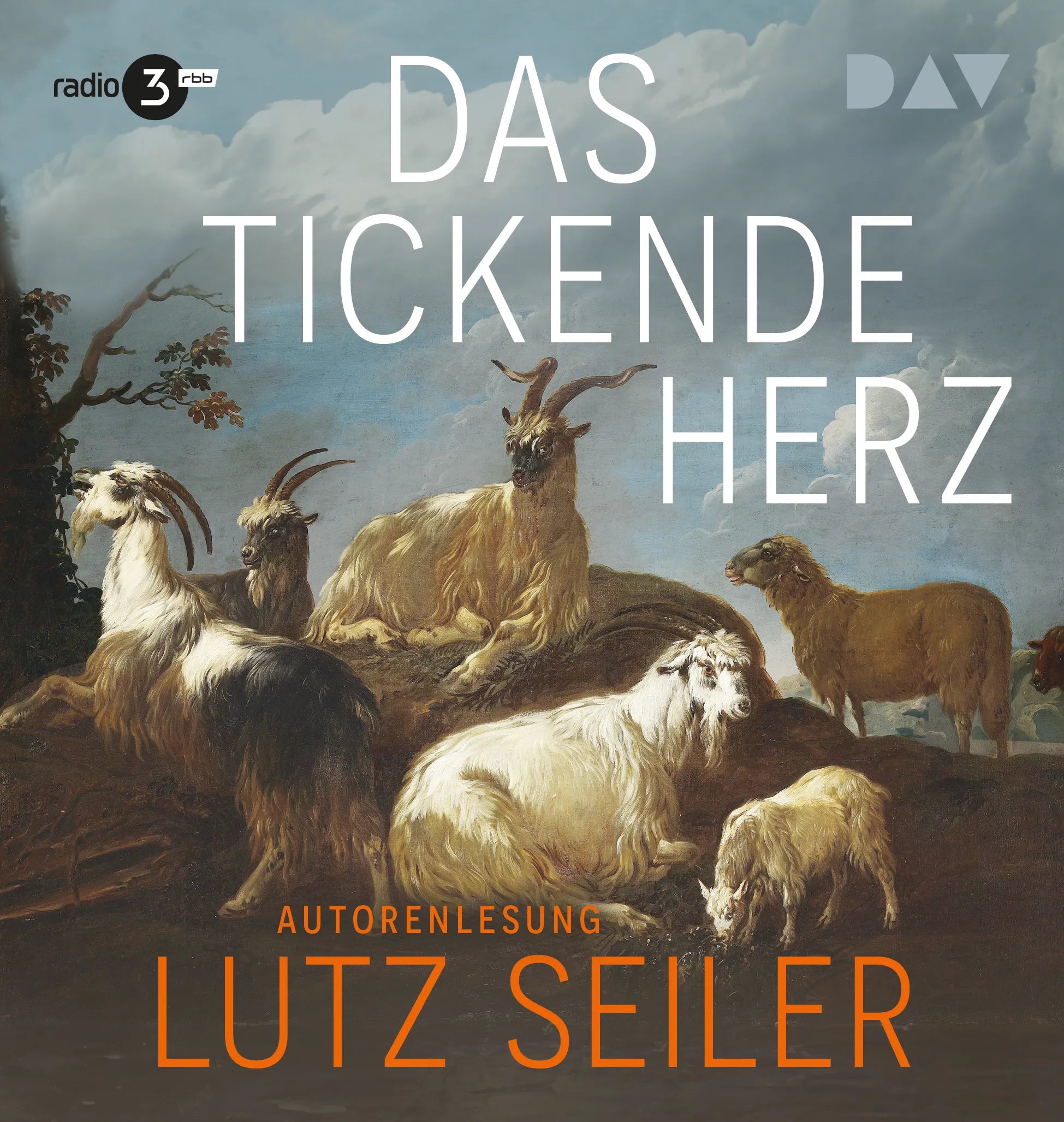 Cover: Das tickende Herz (Hörbuch CD) von Lutz Seiler