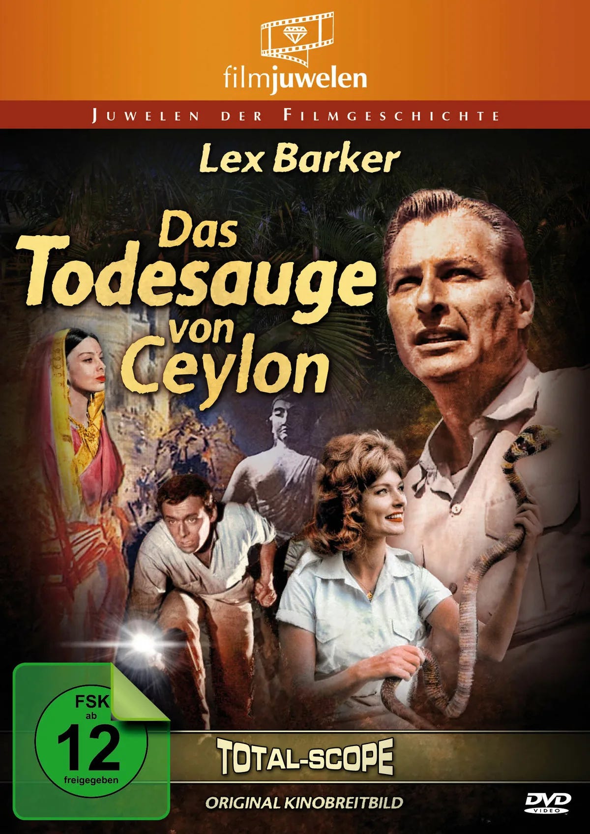 Das Todesauge von Ceylon - Filmjuwelen - DVD