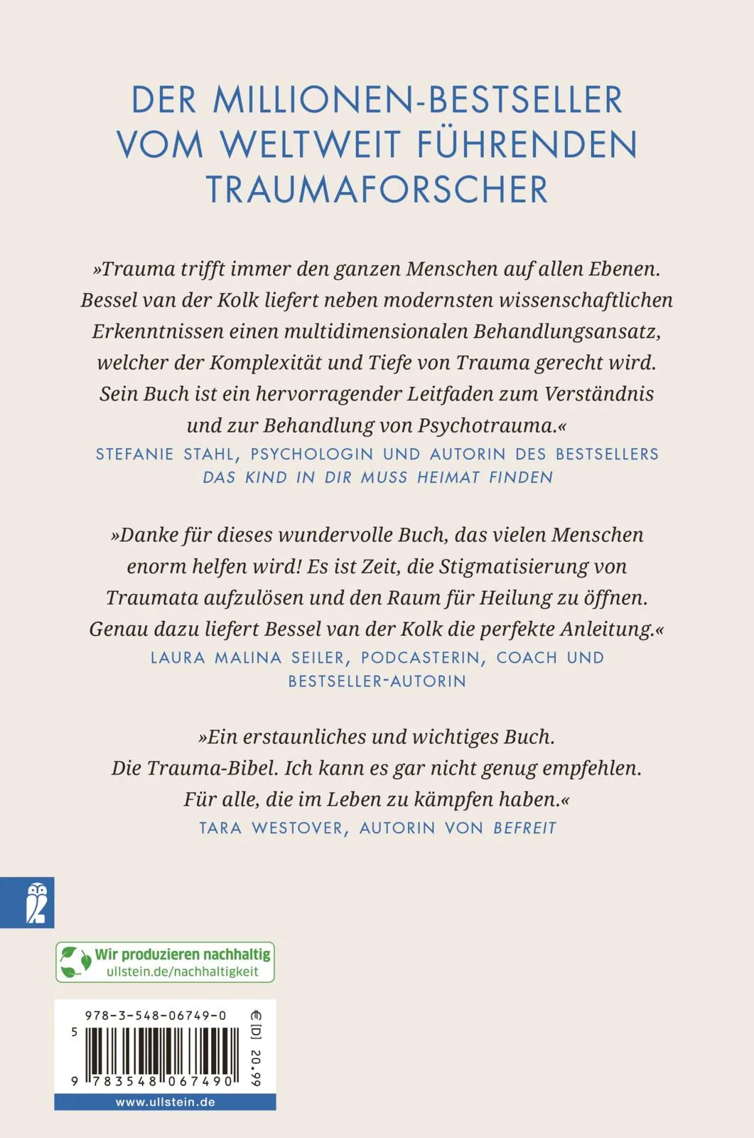 Rückseite: Das Trauma in dir (Paperback)