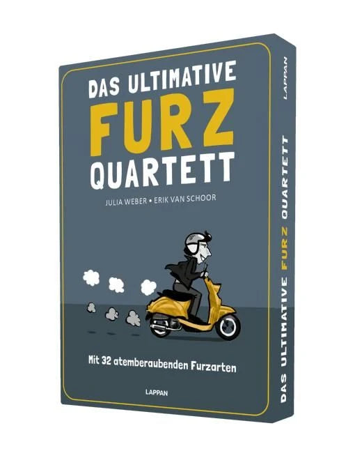 Kartenspiel: Das ultimative Furz-Quartett