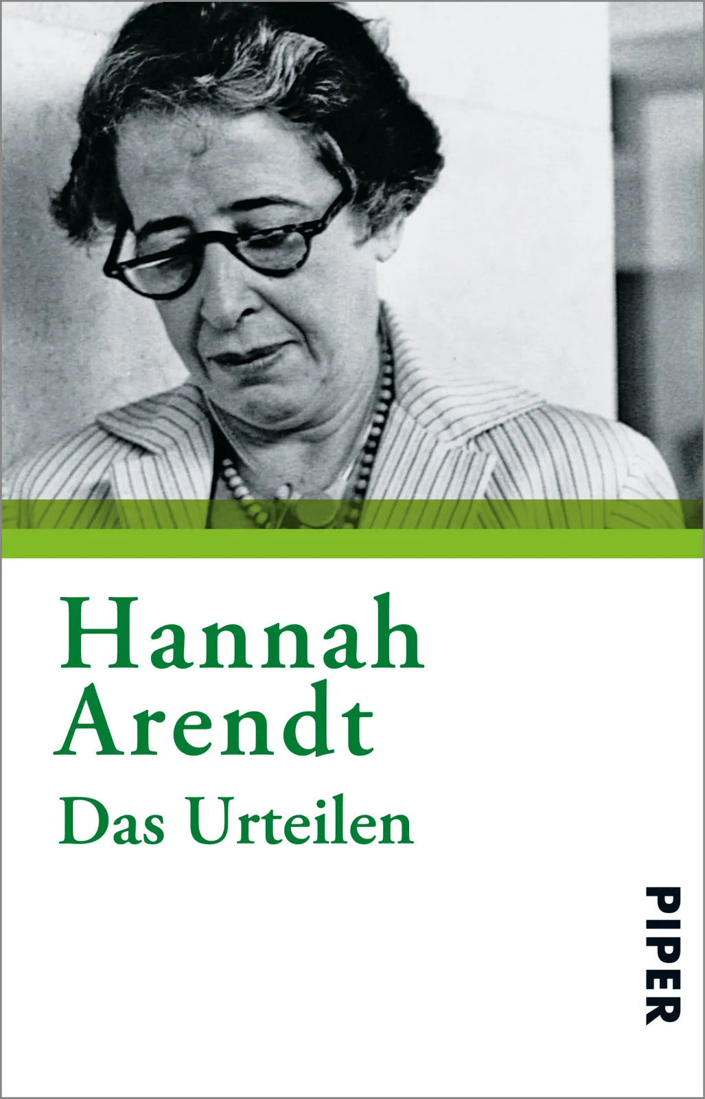Buchcover von 'Das Urteilen' - Taschenbuch von Hannah Arendt