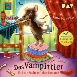 Cover: Das Vampirtier und die Sache mit den Tomaten (Hörbuch Download) von Lotte Schweizer