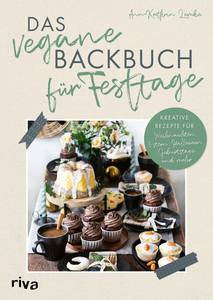 Cover: Das vegane Backbuch für Festtage (E-Book) von Ann-Kathrin Lemke